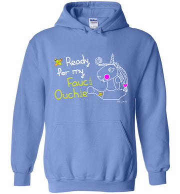 My Fauci Ouchie - Youth - Heavy Blend Unisex Hoodie Hoodie, this kid.activist product gives back to your choice of non-profits!