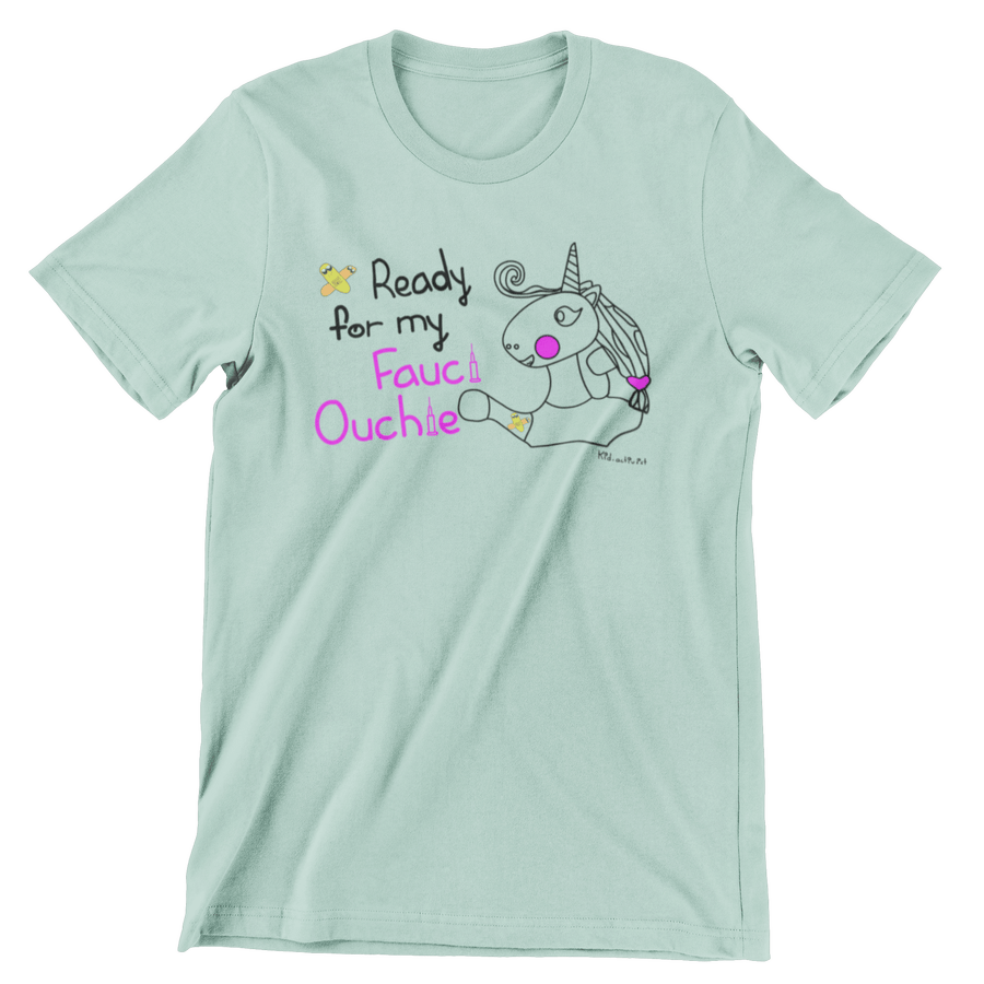 My Fauci Ouchie - Adult - Premium Unisex Tee Tee, this kid.activist product gives back to your choice of non-profits!