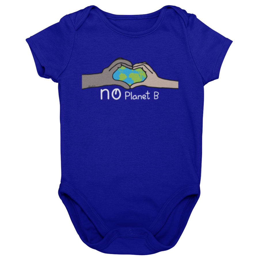 There is No Planet B - Infant Bodysuit , this kid.activist product gives back to your choice of non-profits!