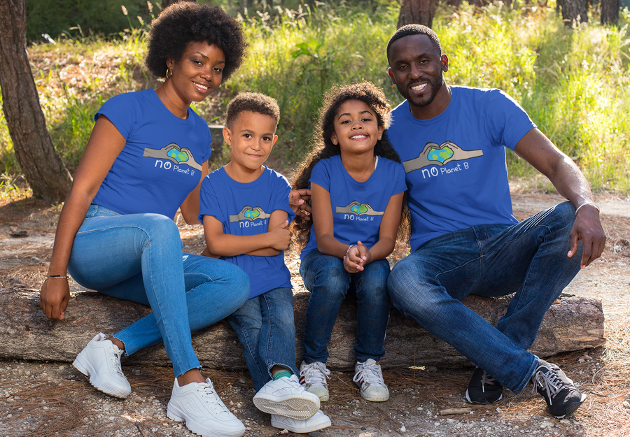 There is No Planet B - Toddler Cotton Tee , this kid.activist product gives back to your choice of non-profits!
